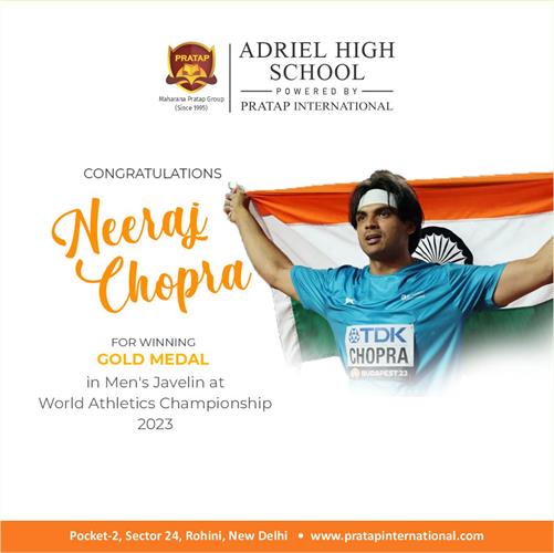 Congratulations Neeraj Chopra