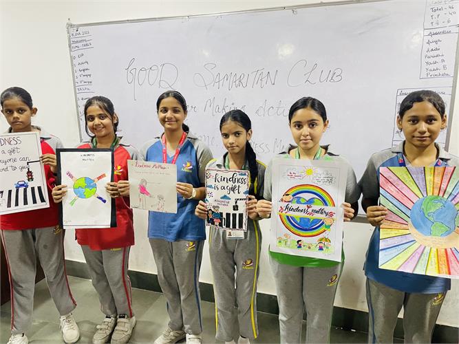 Good Samaritan Club-Poster Making Activity