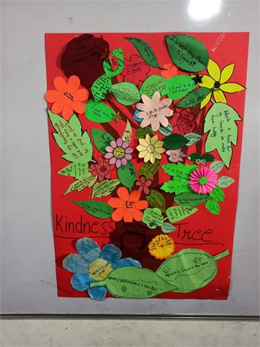 Good Samaritan Club- Kindness Tree Activity (Class-III)