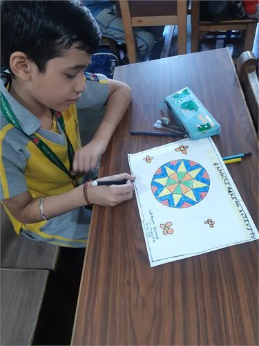 Rangoli Making Activity-Class IV & V