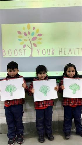 Activity- Boost your health (Nursery & Kindergarten)