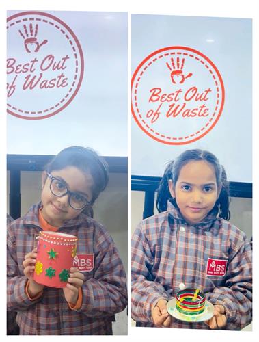 Best Out of Waste Activity- Class I & II
